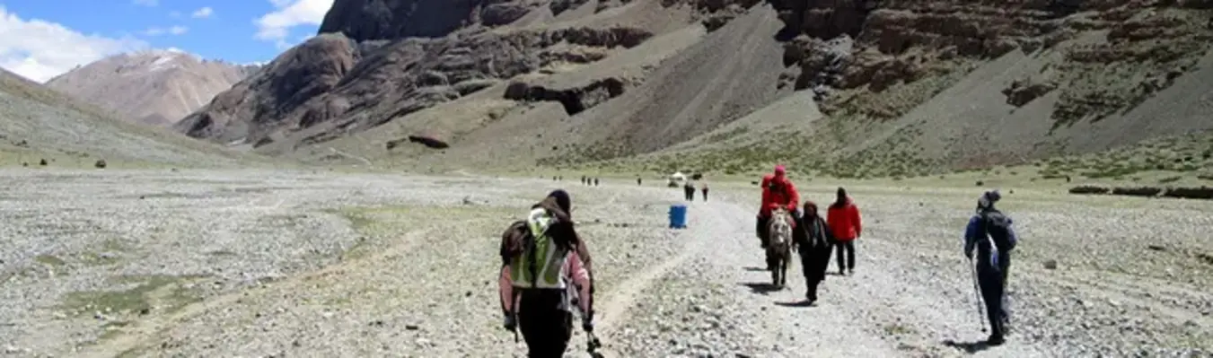 Trekking in Tibet Cover