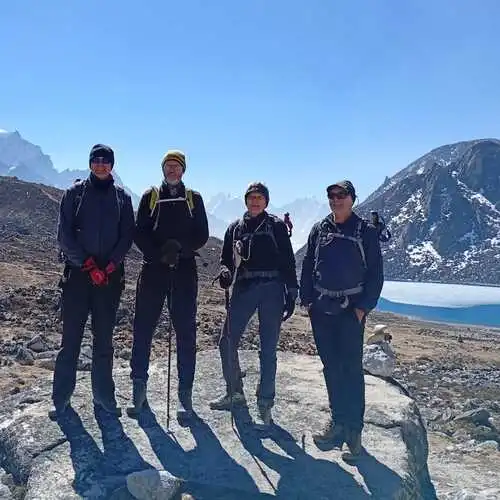 Ebc via Gokyo lake and Cho La Pass